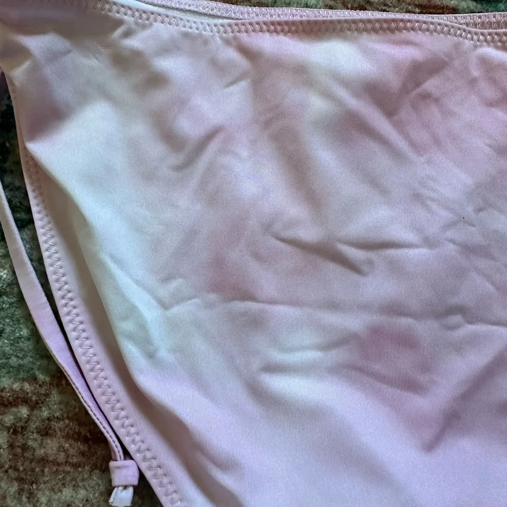 LoveShackFancy Pink/White Tie-Dye Swim Bottoms - Picture 4 of 7